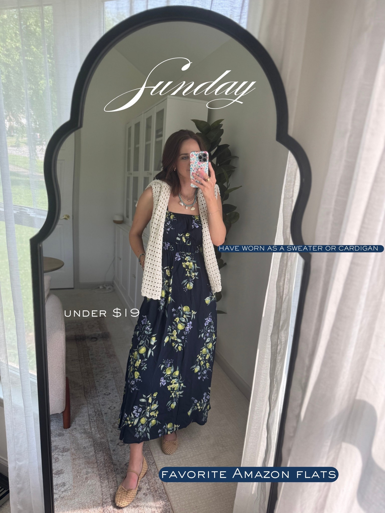 Maxi dress : wearing a s
Summer cardigan : wearing a m

Mesh flats // casual outfit // church outfit //. Brunch outfit // mom style // summer outfit idea 

#LTKSeasonal #LTKStyleTip #LTKSummerEdit