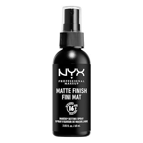 NYX PROFESSIONAL MAKEUP Makeup Setting Spray - Matte Finish, Long-Lasting Vegan Formula (Packagin... | Amazon (US)