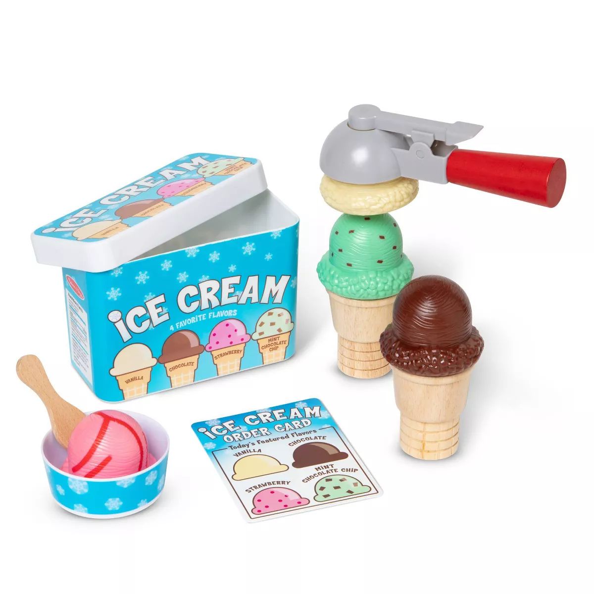 Melissa & Doug Scoop & Serve Ice Cream Set | Target