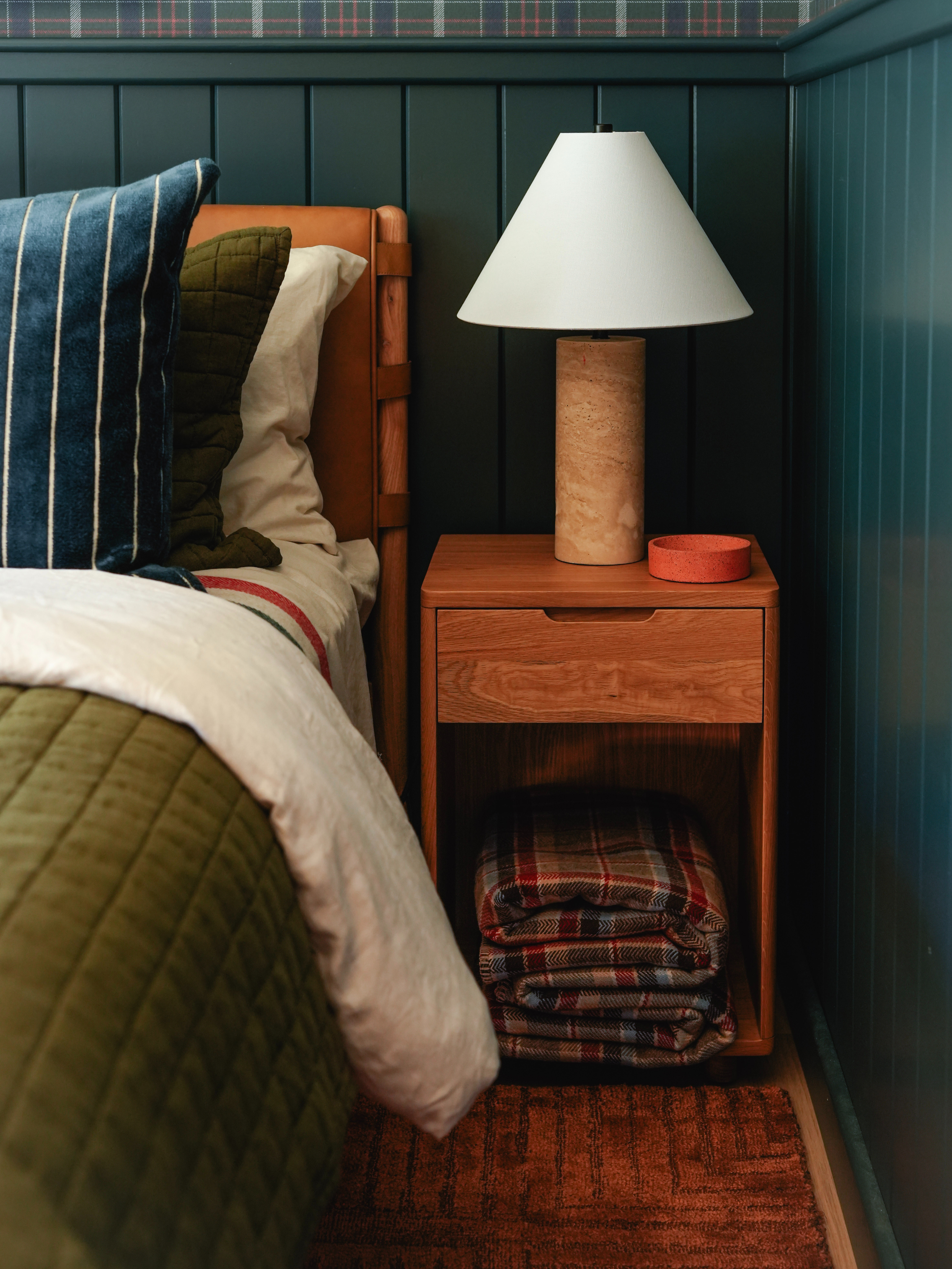 This is one of those rooms that make you feel like you're guaranteed to have a good sleep - and who doesn't want that for their guest room? We blended modern and vintage items to curate character and cozy vibes in this plaid bedroom! 

 #LTKSeasonal #LTKHome