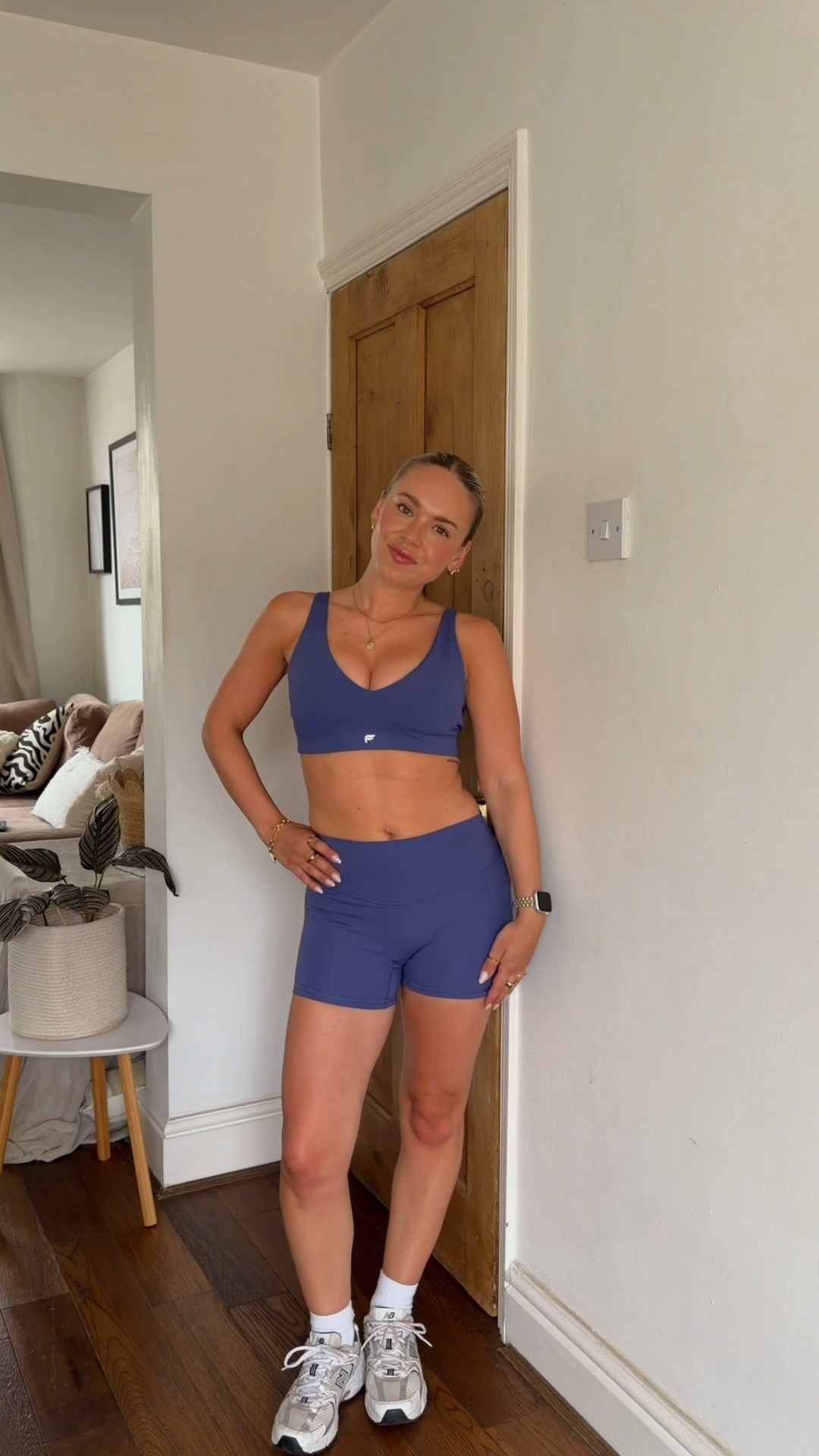 GRWM with me for the gym with  @Fabletics 💙💪🏼

Matching gym set

#LTKfitness #LTKpetite #LTKuk