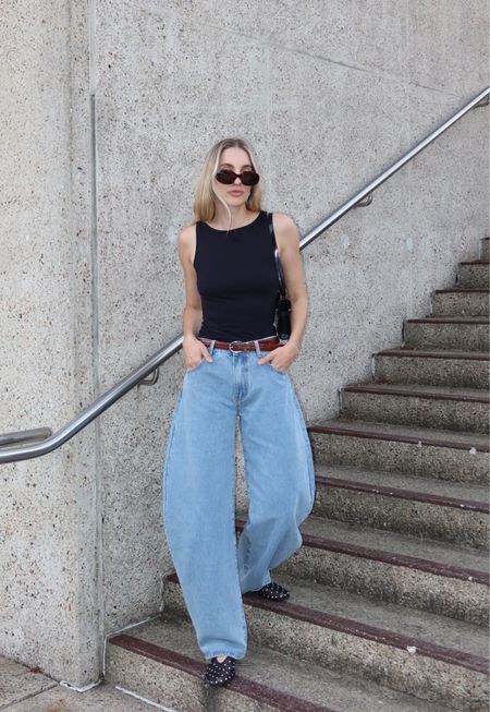Loving the #horseshoe jeans trend 🤌🏼 wearing size XS (I’m 170cm) 

#LTKshoecrush #LTKaustralia #LTKworkwear