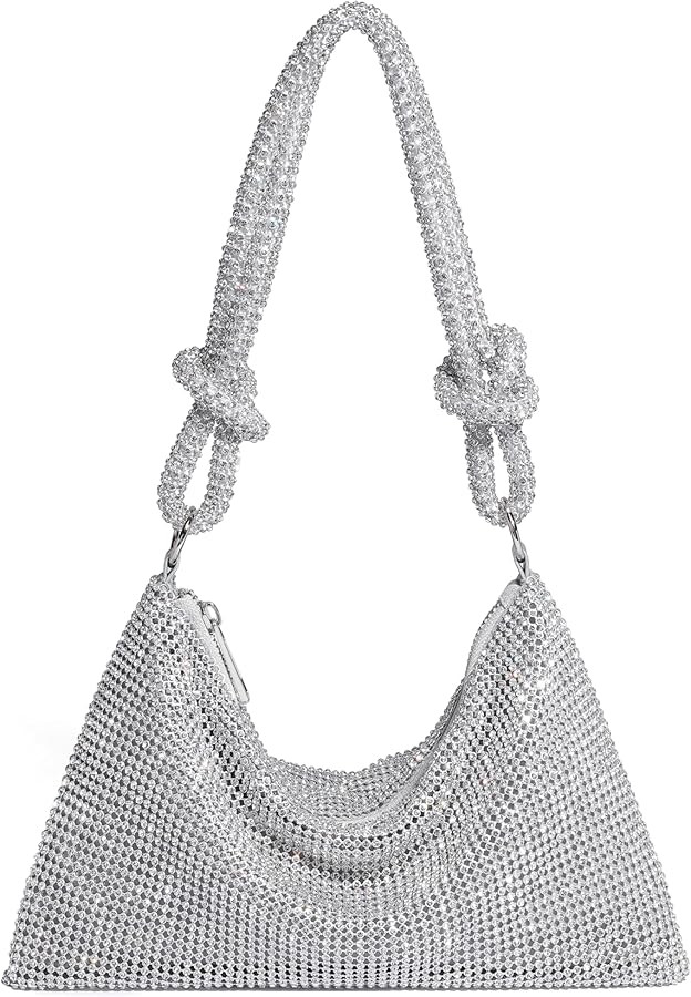 Rhinestone Purse for Women Evening Bag Glitter Sparkly Mini Handbags | Amazon (US)