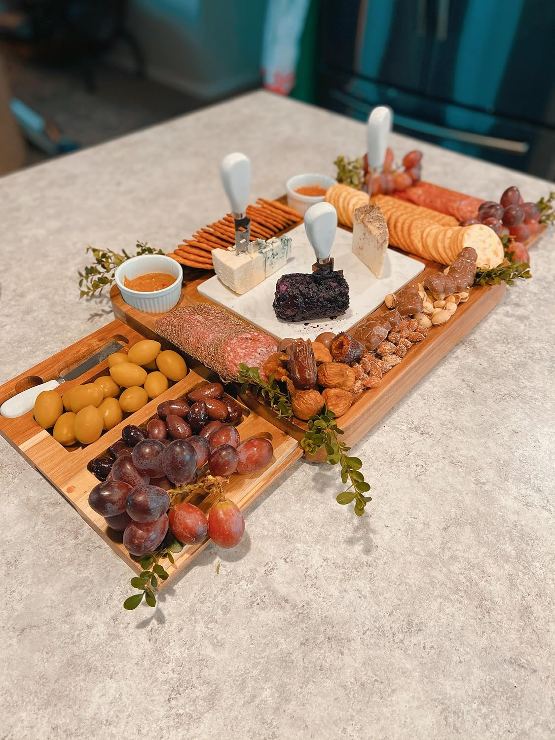 Smirly Bamboo Cheese Board | Amazon (US)