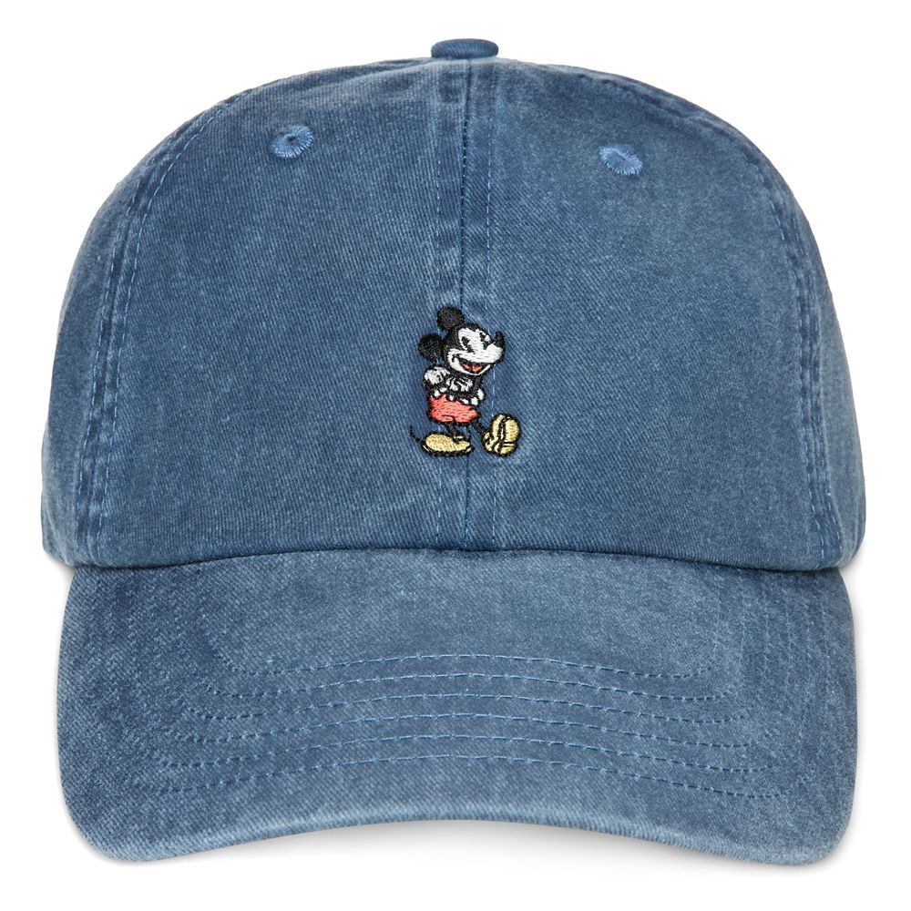 Mickey Mouse Denim Baseball Cap for Adults | Disney Store