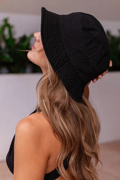 Ursa Black Bucket Hat | Shop Priceless