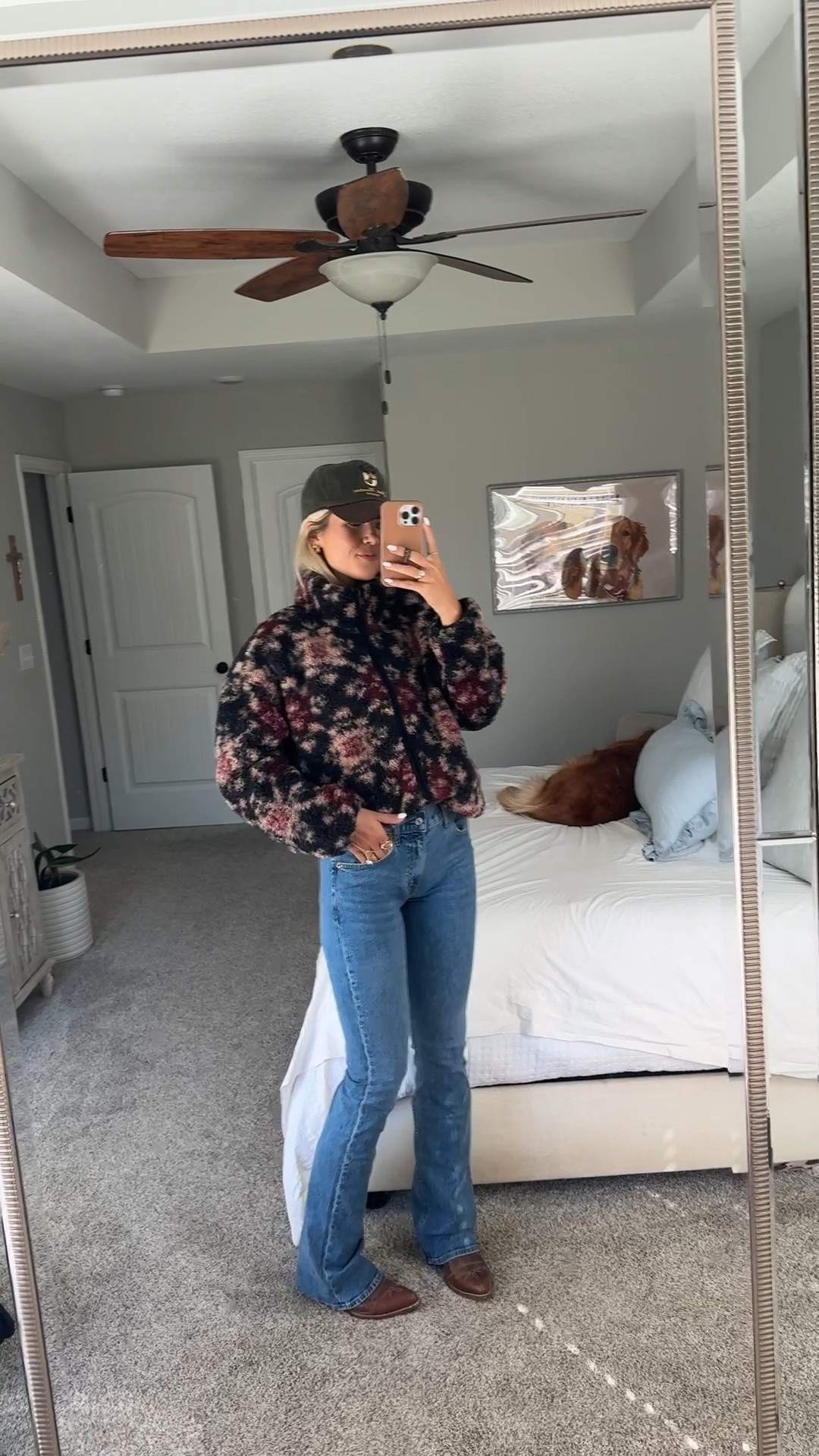 sherpa in a size medium + jeans in a 26 extra long! 

#LTKSeasonal #LTKStyleTip #LTKTall