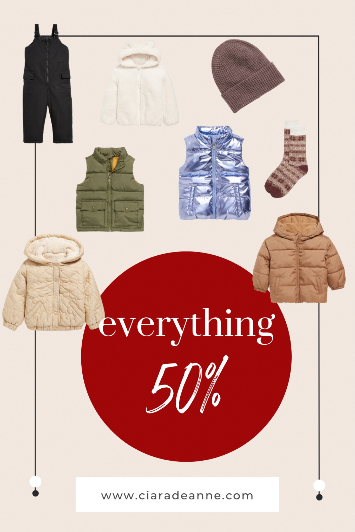 Don’t sleep on an old navy sale! 50% off everything. Perfect time to stock up on your winter essentials, especially for those growing kids. 

#LTKFamily #LTKKids #LTKSaleAlert
