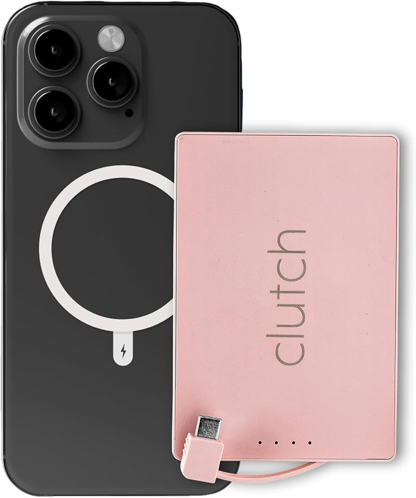 Clutch - Pro USB-C Portable Charger - Compatible with iPhone 15 & Android Devices - Power Bank Ma... | Amazon (US)