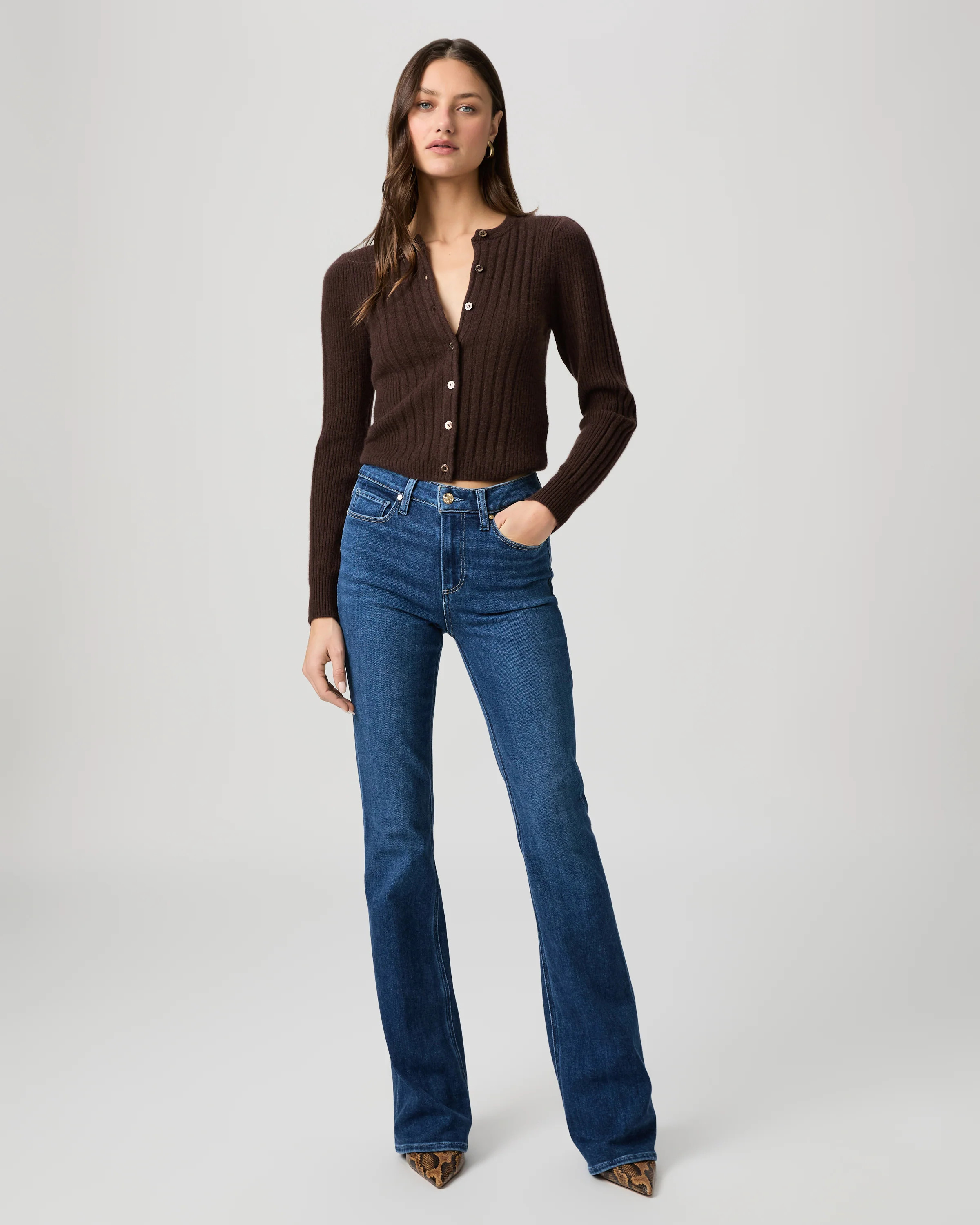 High Rise Laurel Canyon Bootcut Jean | Paige