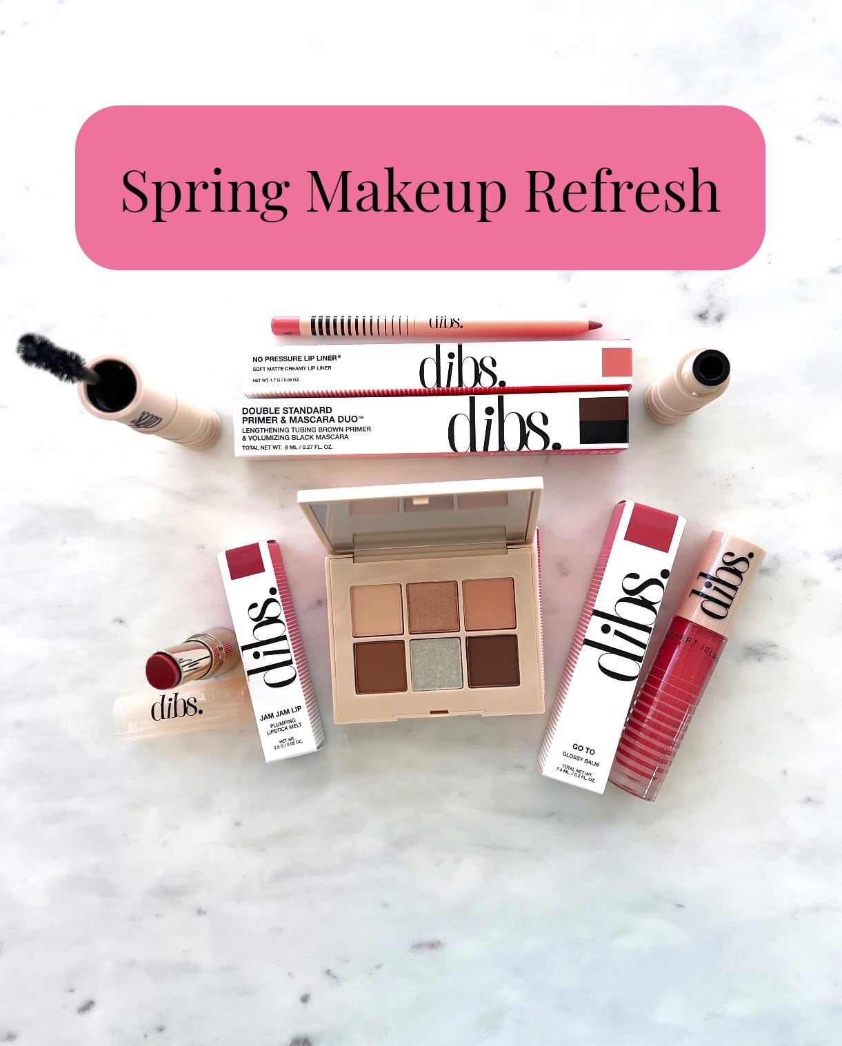 💄DIBS BEAUTY: Refresh your face for spring with DIBS. #dibsbeauty @DIBS Beauty     

🎨I’m sharing beautiful eyeshadow palettes, mascara, lipstick, glossy lip balm and lip liner.

💋You’re sure to find all the colors that you love. I sure did!

Eyeshadow - The Palm Pallette
Mascara - Double Standard Primer & Mascara Duo
Glossy Balm - Strawberry Summer
Jam Jam Lip - Raspberry Marmalade 
No Pressure Lip Liner - Girl Talk

#dibs #springbeauty @jtstjtst11

#LTKSeasonal #LTKOver40 #LTKselfcare #LTKU #LTKTravel #LTKgrwm #LTKBeauty #LTKSwim #LTKFestival