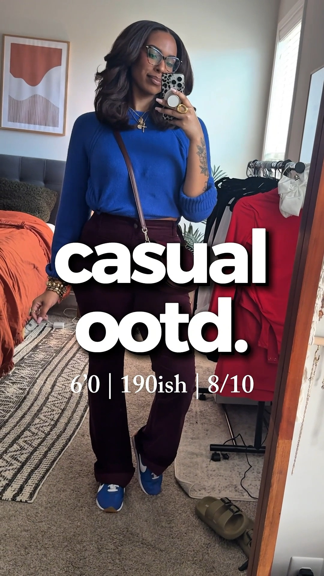 Casual OOTD 💙🍇

Love this color combo 🥰

Hair: Outre Julianne 24 (cut so it ends up looking like the OG one) DR2 Chocolate Swirl 

#LTKTall #LTKgrwm #LTKootd