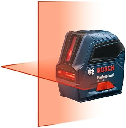 Bosch GLL 55 Self-Leveling Cross-Line Laser | Amazon (US)