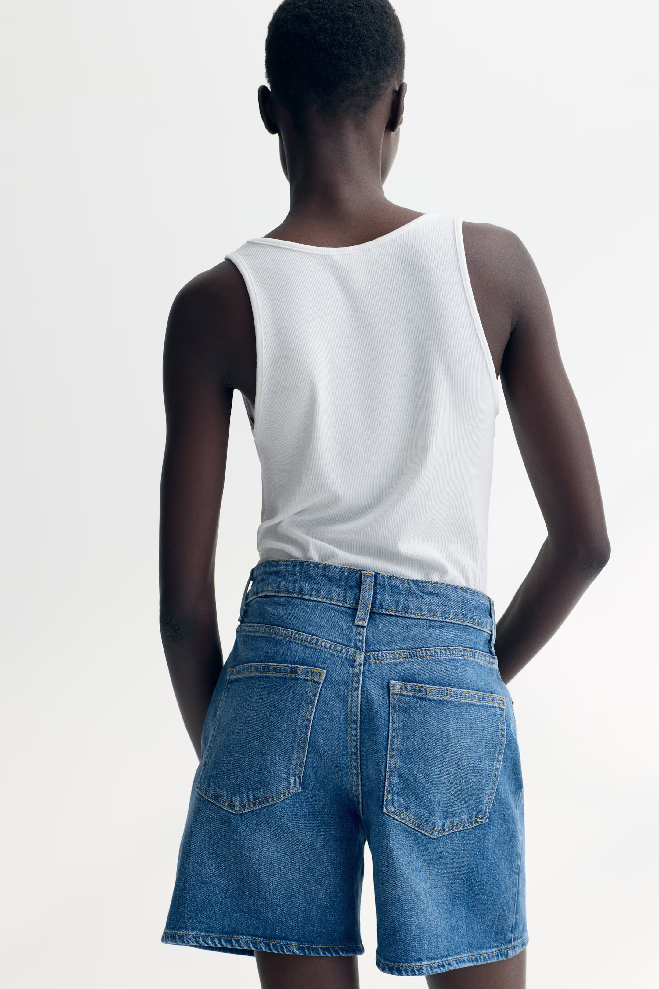 High Waist Denim Shorts | H&M (US + CA)