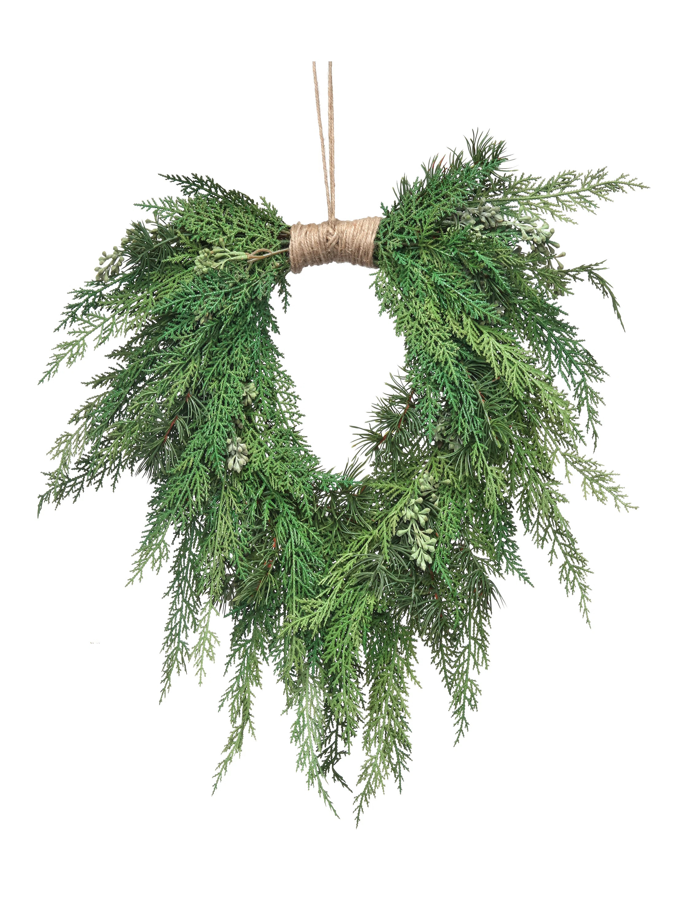 Natural Touch Polyethylene Wreath | Wayfair North America