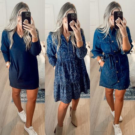 New Walmart dresses I’m loving for fall! I’m wearing an XS in them all. 
Cutest everyday dress options / fall transition / teacher dresses / business casual workwear / travel outfit idea / fall break dresses / 




#AD
#walmartfashion
#walmart @walmart 
@walmartfashion

#LTKFind #LTKunder50 #LTKstyletip