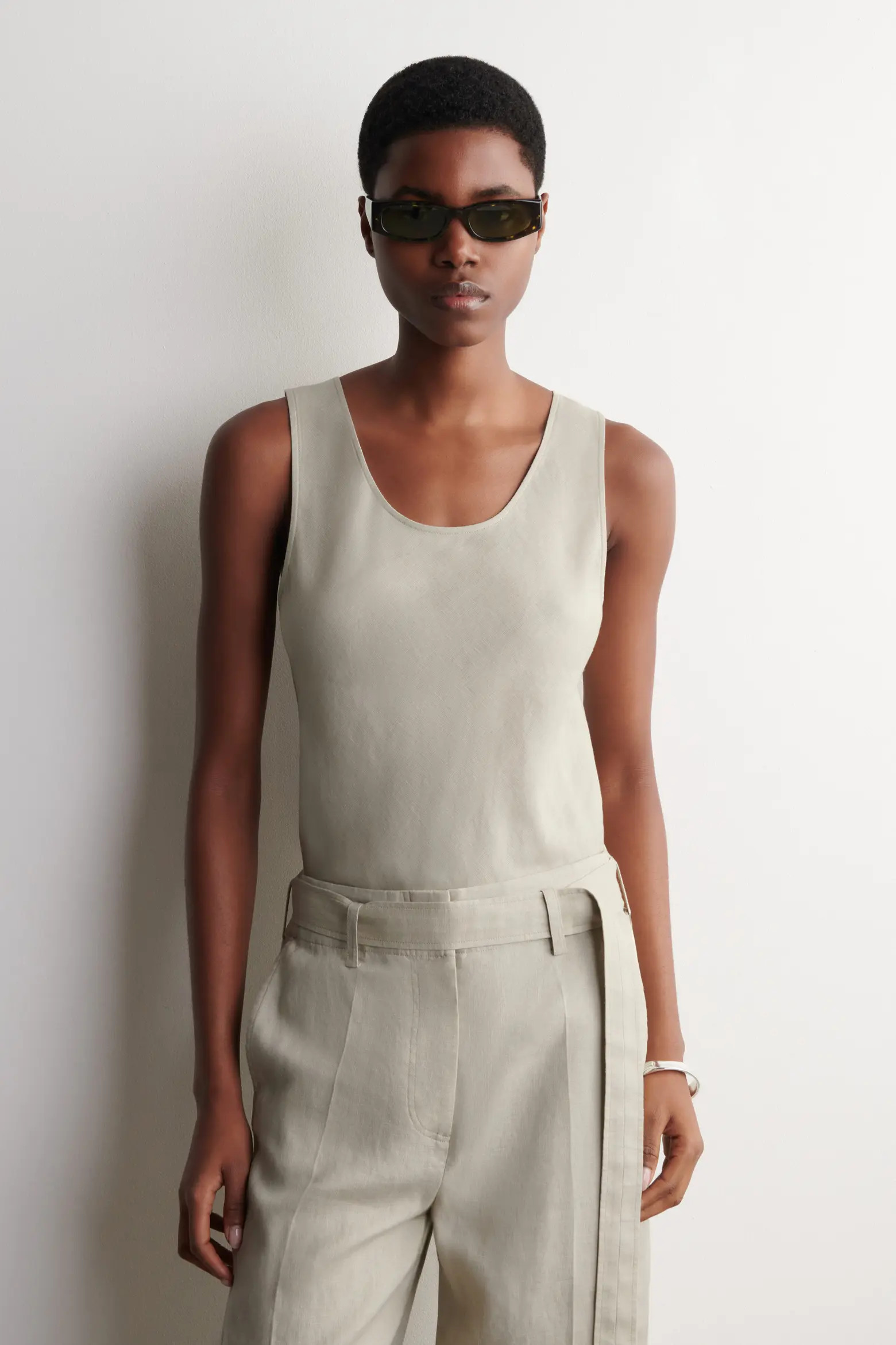 Linen Tank Top (Women) | Nordstrom | Nordstrom