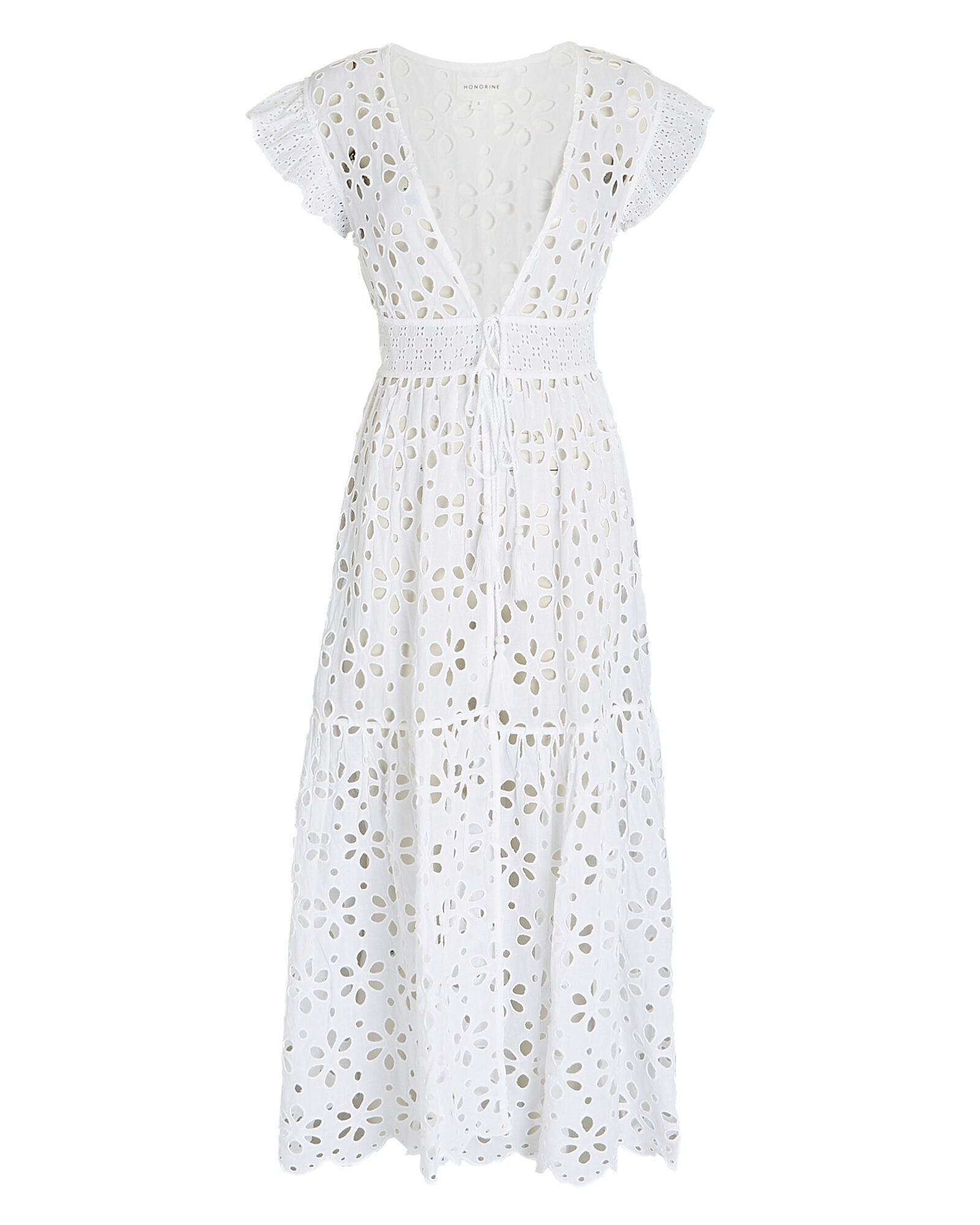 Monet Eyelet Cotton Maxi Coverup | INTERMIX