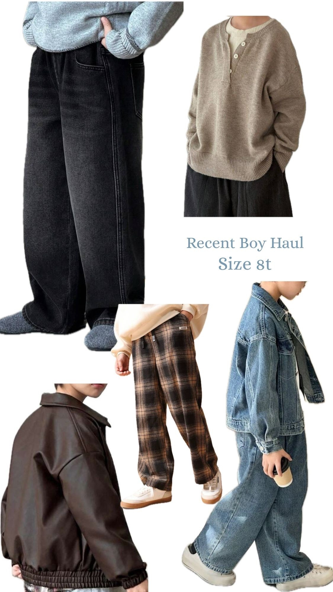 Recent Boy Clothes Haul
Size 8T

#LTKKids