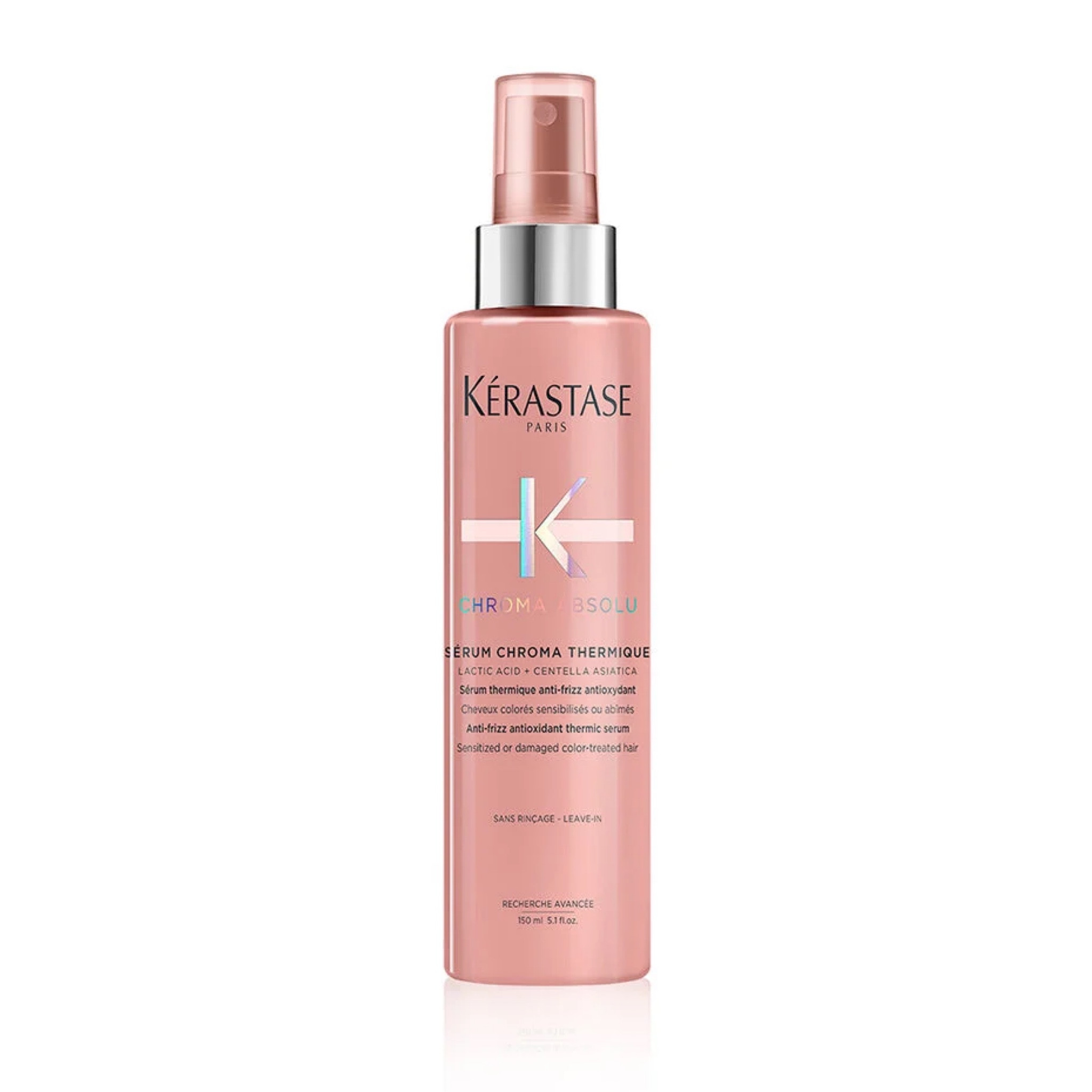 Blow dry heat protectant for color treated hair. On towel-dried hair, apply 6 to 10 sprays, depending on the lengths and thickness of the hair. Spread down to tips, then comb to evenly distribute the product. Proceed to blow-dry or air dry.

#LTKfindsunder100 #LTKbeauty #LTKstyletip