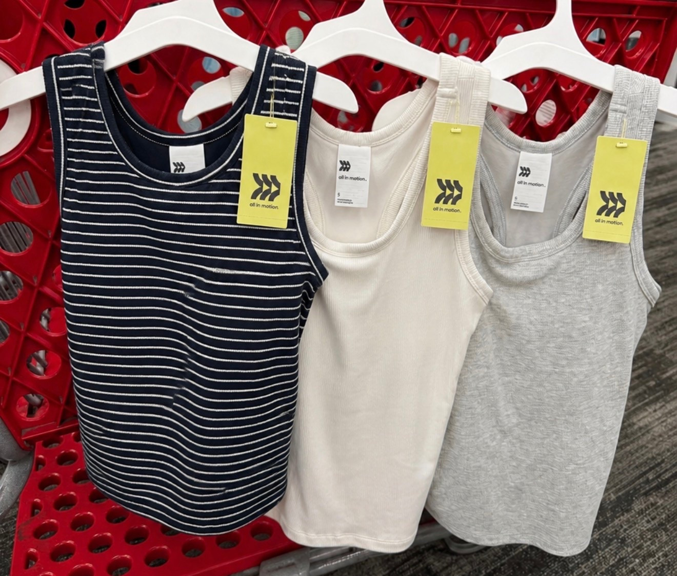 Did Target finally crack the code on comfy? 👏

These new tanks have a built-in bra, which means one less thing to think about when you’re getting dressed. They’re soft, flattering, and come in the cutest colors.

And if you’re more of a dress girl, they also come in a maxi dress version. 👀

Target might have just created the ultimate throw-on-and-go summer staple.