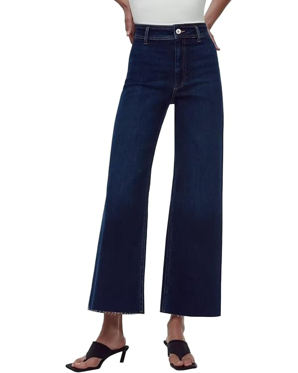 Women's Wide Leg Jeans High Waisted Stretchy Trendy Casual Versatile Work Denim Pants Trousers 20... | Amazon (US)