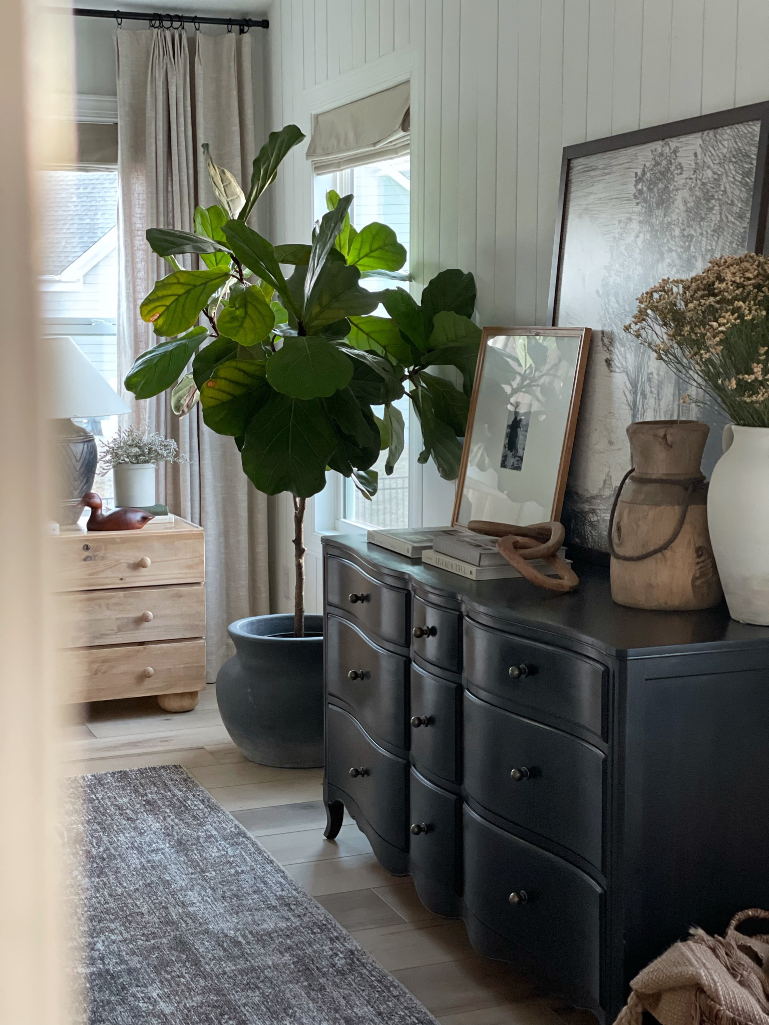 new bedroom layout, black dresser, primary bedroom 

#LTKstyletip #LTKunder100 #LTKhome