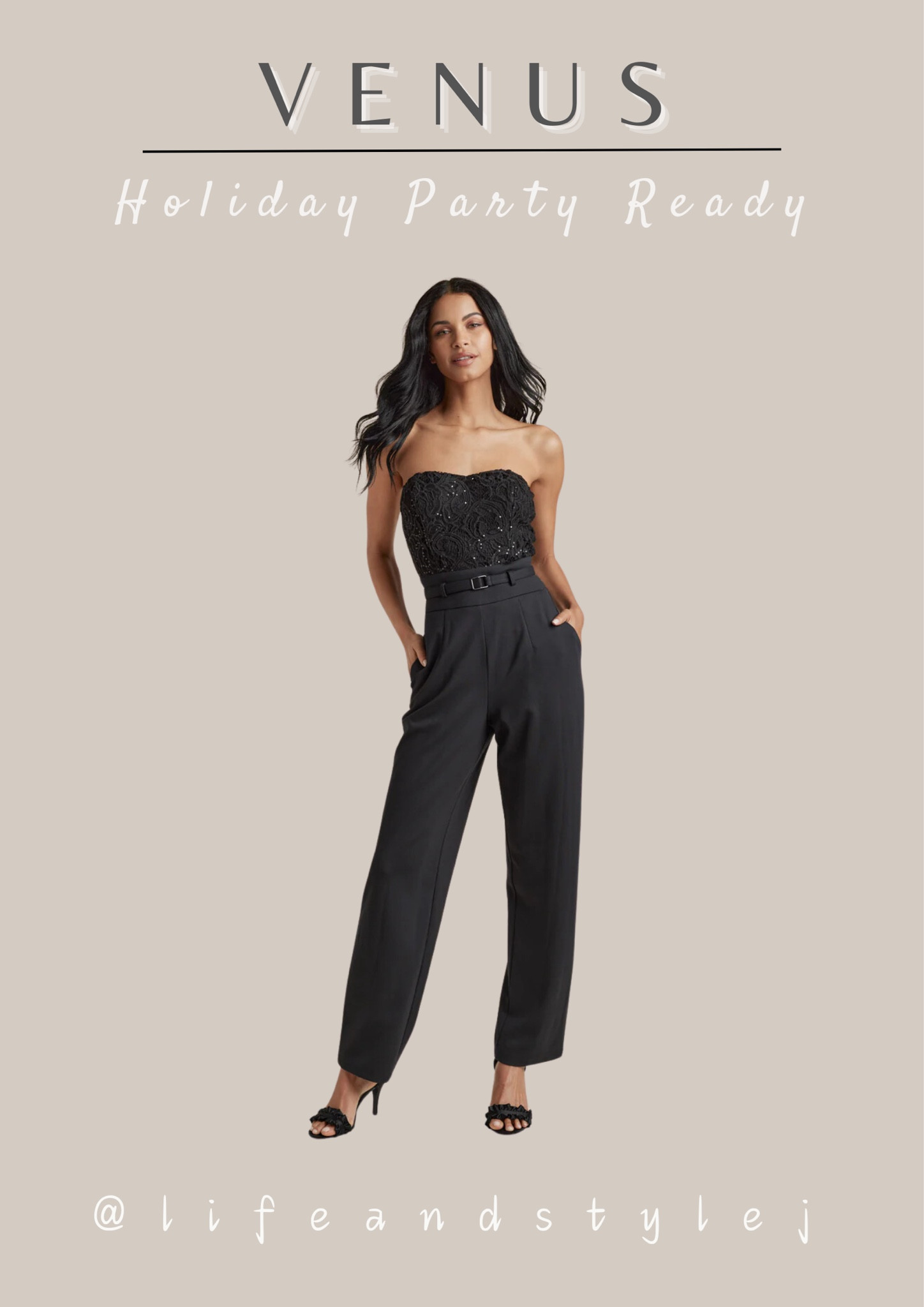 The VENUS Lace Corset Jumpsuit is a stunning statement piece for evening events. Pair it with strappy heels and minimal jewelry to let the intricate lace corset detail shine. Add a sleek clutch and a bold red lip for a chic, head-turning look! 

#LTKHoliday #LTKParties #LTKSeasonal