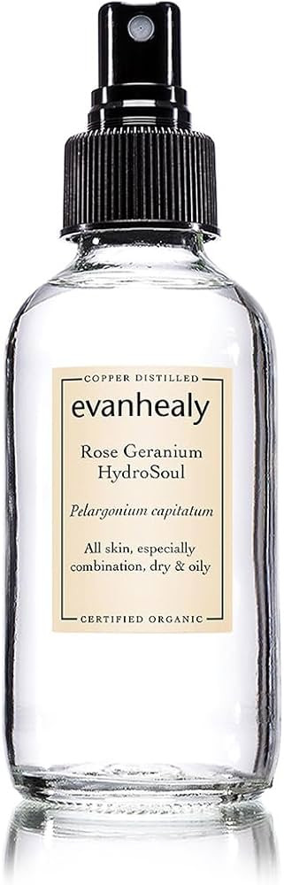 Amazon.com : evanhealy Rose Geranium HydroSoul | Copper Distilled Hydrosol | Gentle, Astringent O... | Amazon (US)