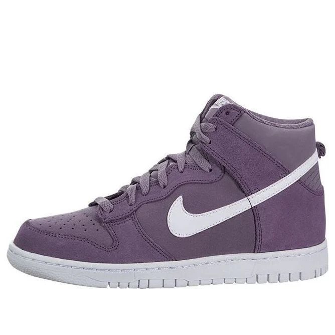 (GS) Nike Dunk High 'White Purple' 308319-500 | KICKS CREW