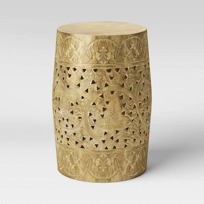 Metal Drum Table - Gold - Opalhouse™ | Target