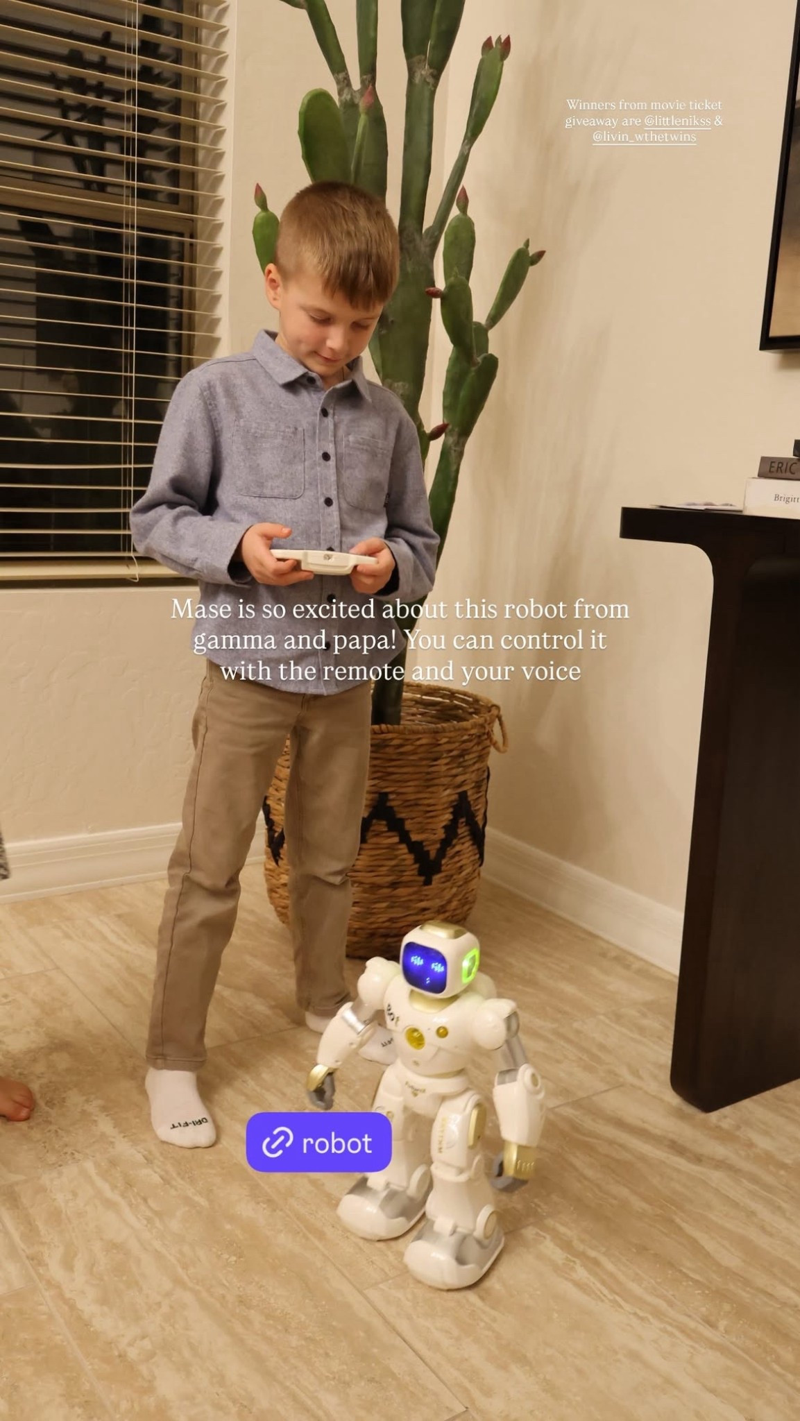 Mason’s favorite gift from gramma + papa! 🤖 

#LTKmomlife #LTKGiftGuide #LTKKids