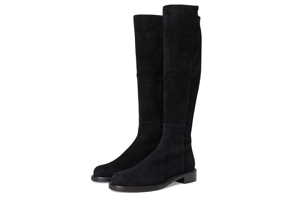 Stuart Weitzman 5050 Gisele Kneehi Boots Women's Boots Black : 9.5 M, Leather | Zappos