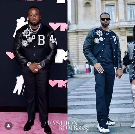 #whoworeitbetter #FashionBombMen ! Both #YoGotti and #MelvinRodriguez have stepped out in this #Balmain jacket. What say you? #wwib ? Find a link to purchase in our bio. 
📸Getty & @sterlingpics 
#melvinrodriguezfbd #yogottifbd
