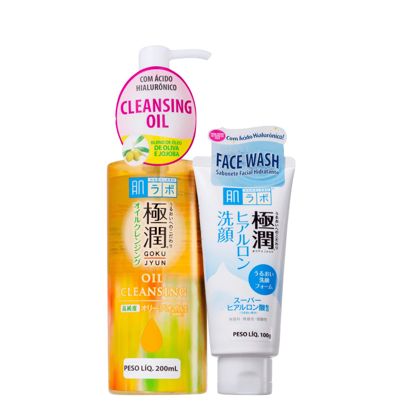 Kit Hada Labo Gokujyun Duo Clean (2 Produtos) | Beleza Na Web (BR)