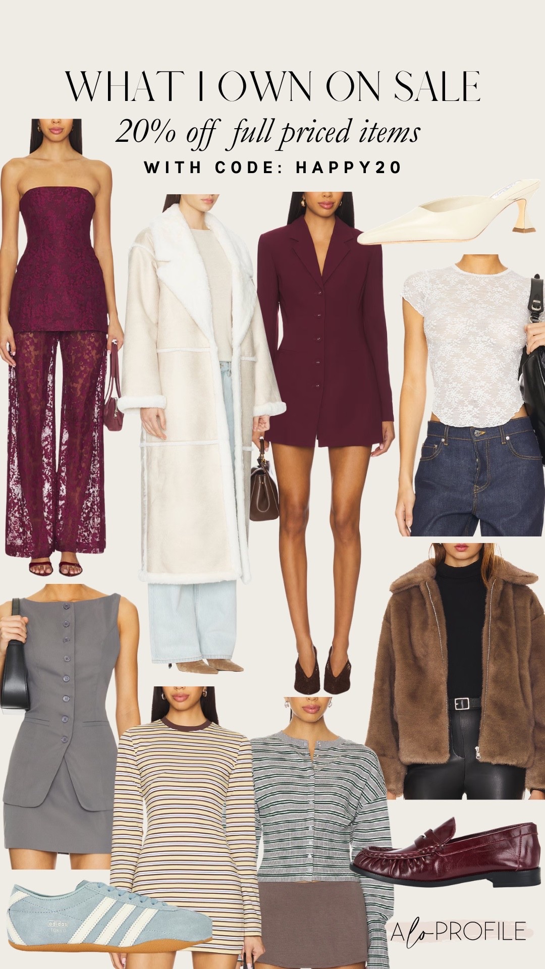 Revolve sale one day only!!! ✨ 
code: HAPPY20 for 20% off full priced items sitewide


#LTKSpringSale