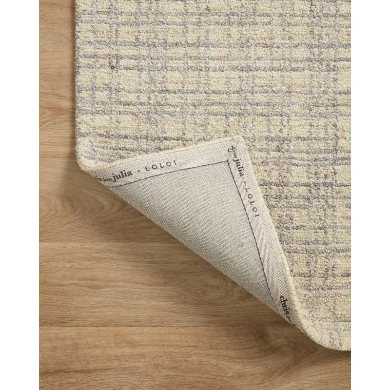 Chris Loves Julia x Loloi Polly Checkered Antique/Mist Area Rug | Wayfair North America