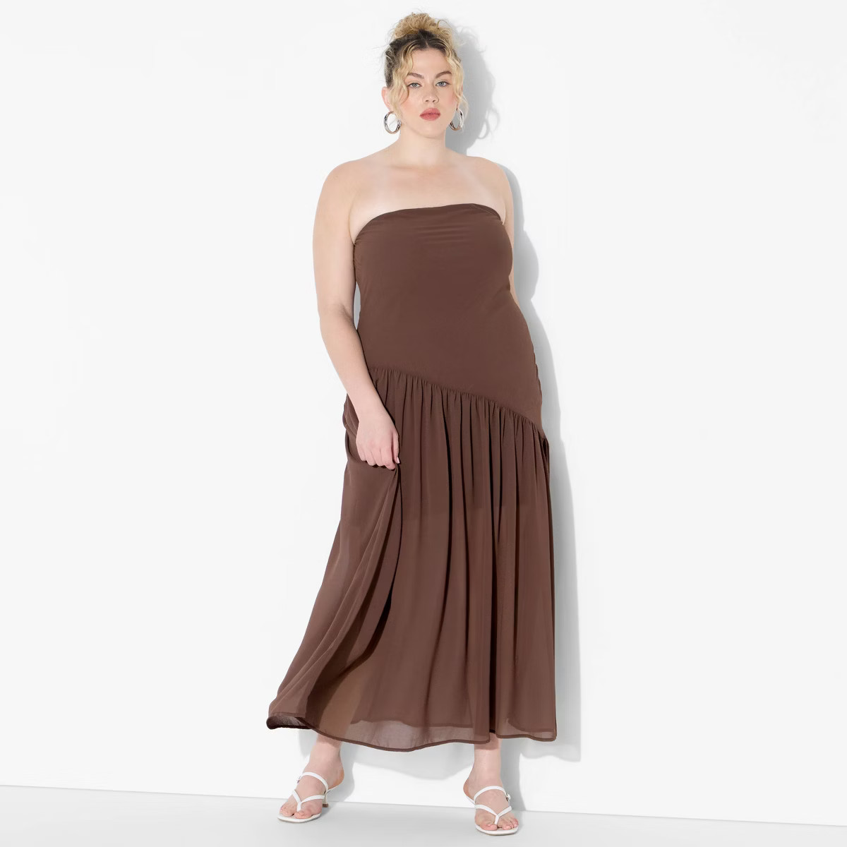 Women's Drop Waist Tube Maxi A-Line Dress - Wild Fable™ | Target