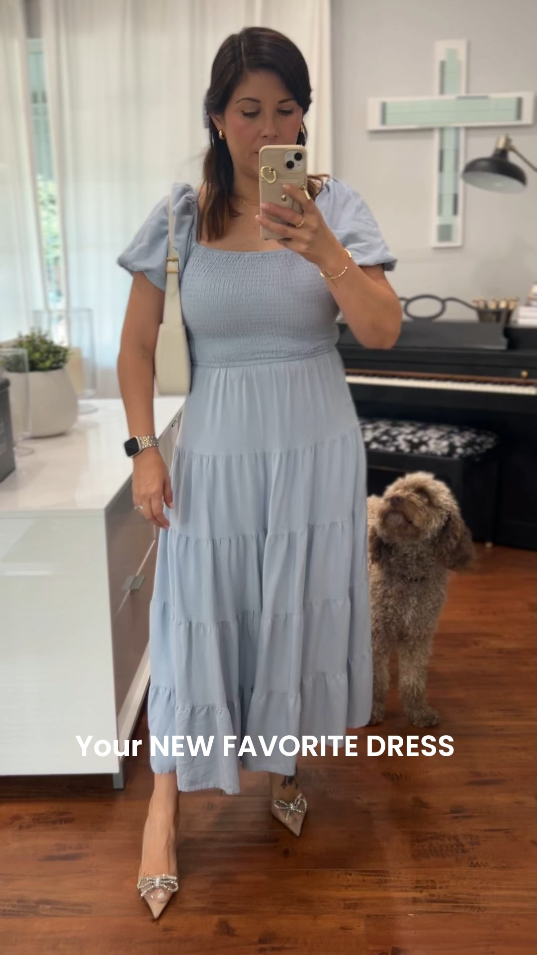 Wore This Blue Dress and Got So Many Compliments