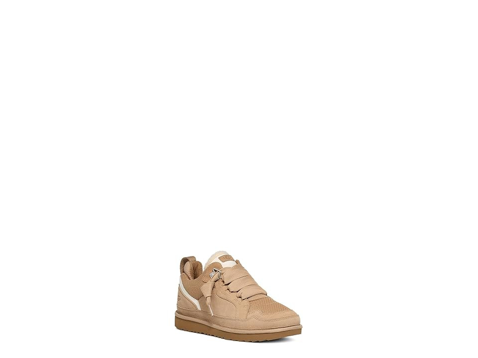 UGG Kids Lowmel (Little Kid/Big Kid) Kid's Shoes Sand : 7 Toddler M, Canvas/Suede/Textile | Zappos