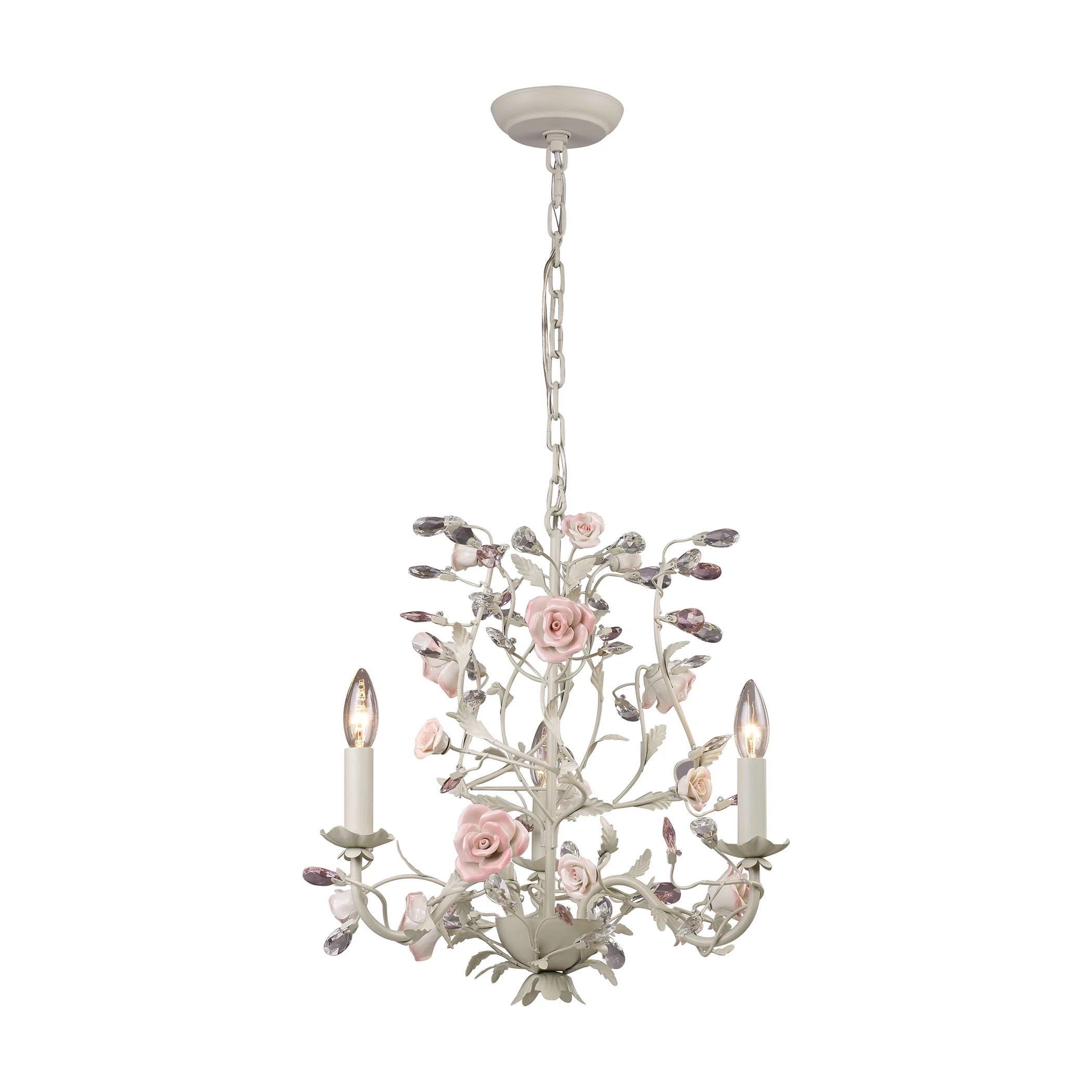 Viv + Rae™ Knarr 3 - Light Candle Style Classic / Traditional Chandelier with Crystal Accents &... | Wayfair North America