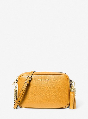 Jet Set Medium Pebbled Leather Crossbody Bag | Michael Kors (UK)