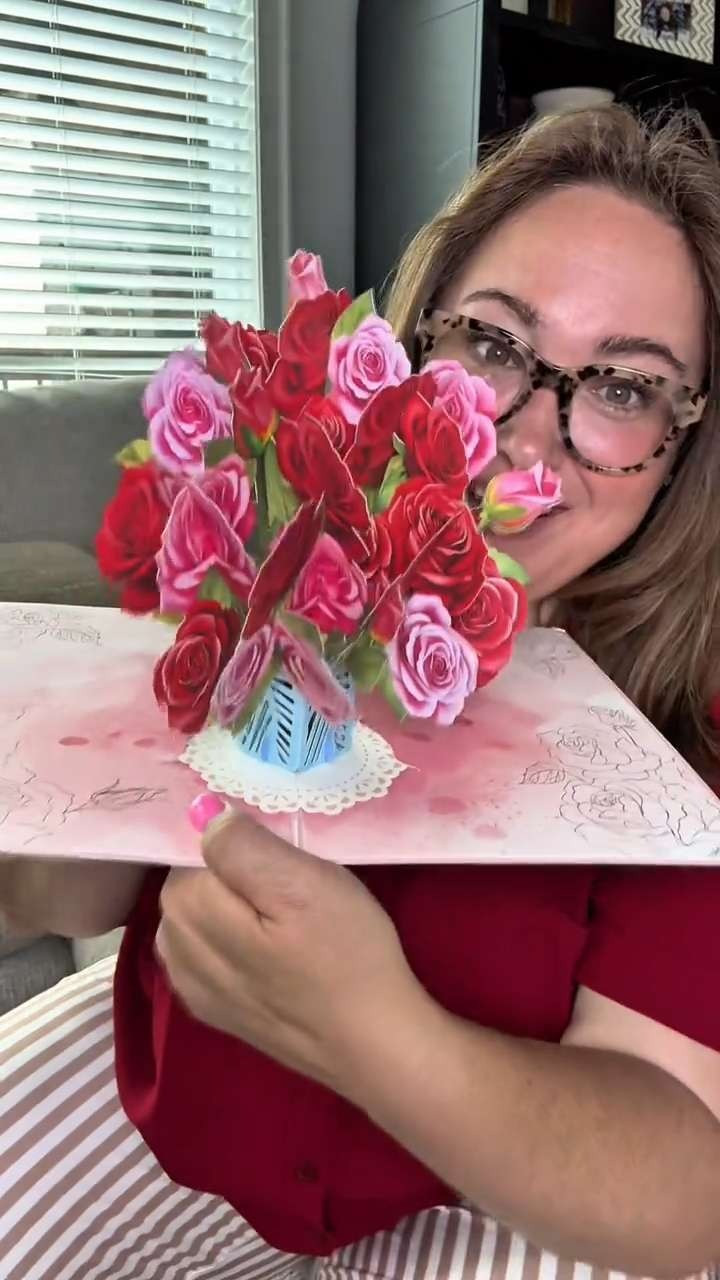 Paper Love 3D Flower Bouquet Mother's Day Pop Up Card, with Cherry Blossom Bouquet Forever Keepsake, Gift for Mothers Day, Birthday, Graduation, Get Well, Thank You, All Occasion 

 #LTKMothersDay #LTKSeasonal #LTKWedding