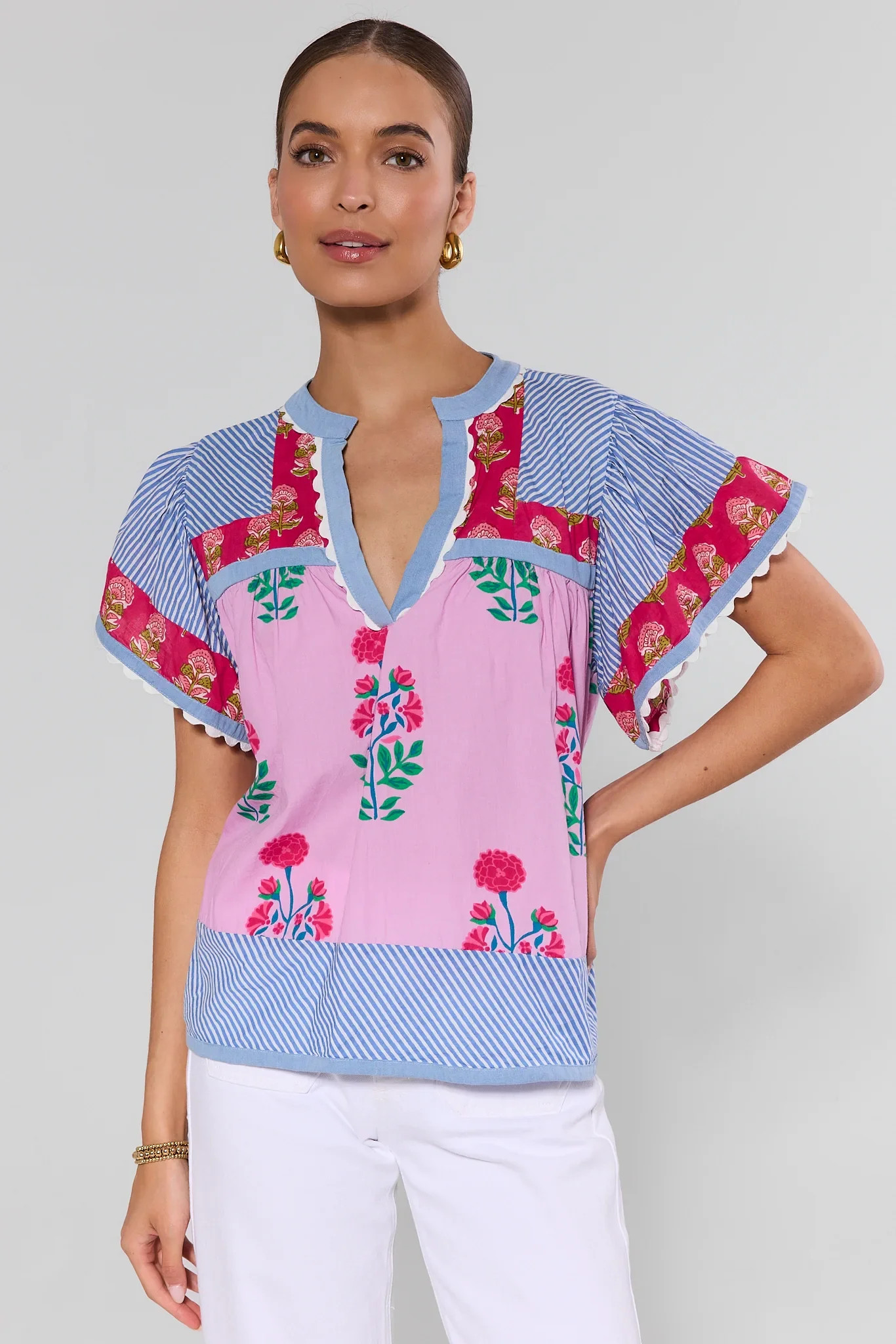Nelly Multi Print Top by THML | Avara
