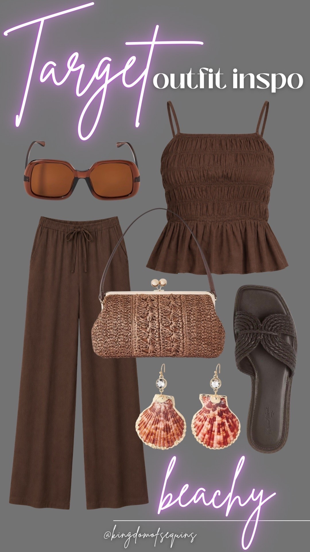 Chocolate brown beach style
I love 🤩😎

#LTKootd #LTKSeasonal #LTKOver40