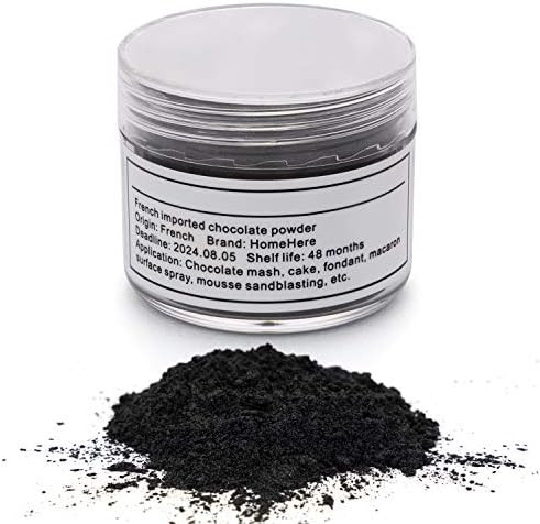 HomeHere Black Luster Dust Edible Cake BlackDust, 7g (Black) | Amazon (US)
