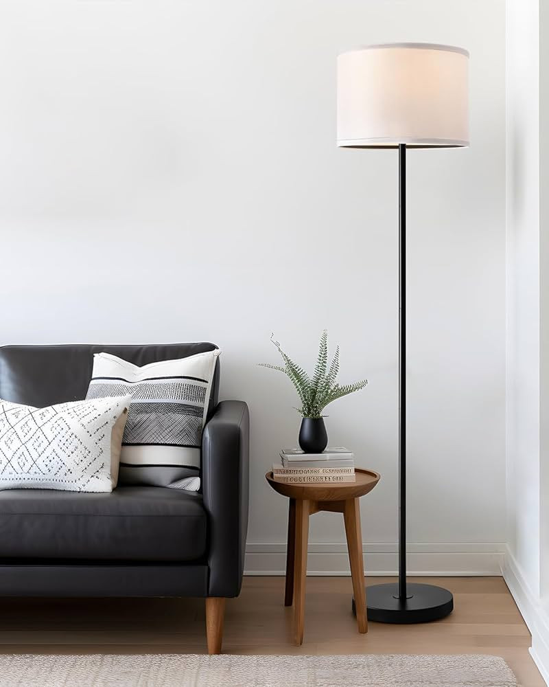 Oneach 61" Farmhouse Industrial Floor Lamp for Living Room Standing Floor Lamp Rustic Floor Lamps... | Amazon (US)