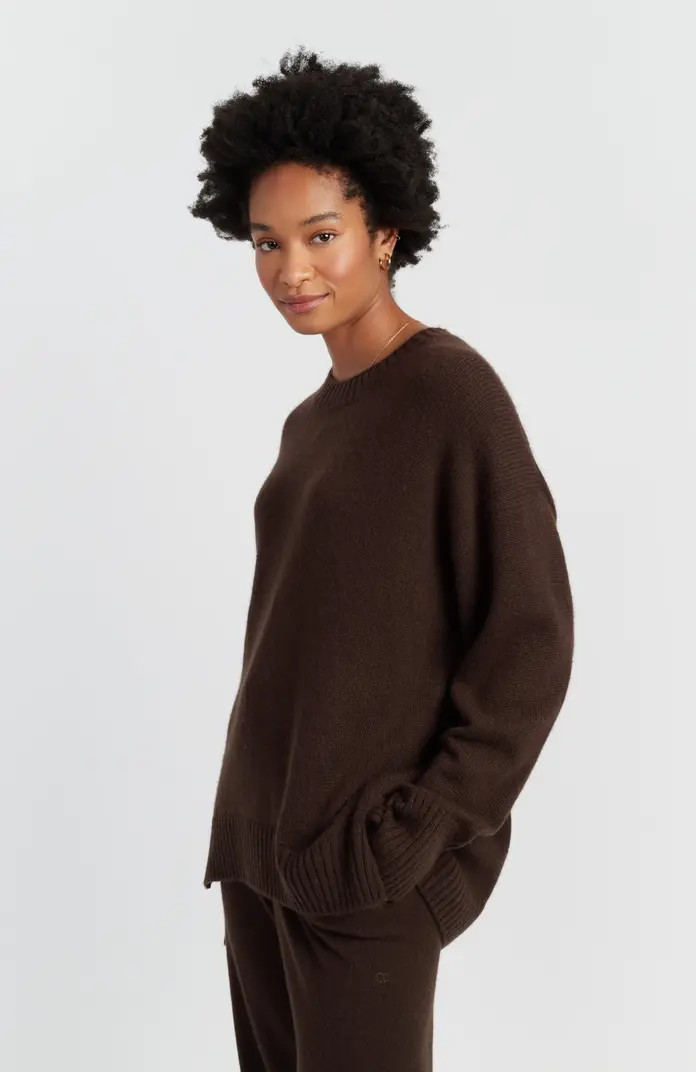 Chinti & Parker Pure Cashmere Crew Neck Sweater | Nordstrom | Nordstrom