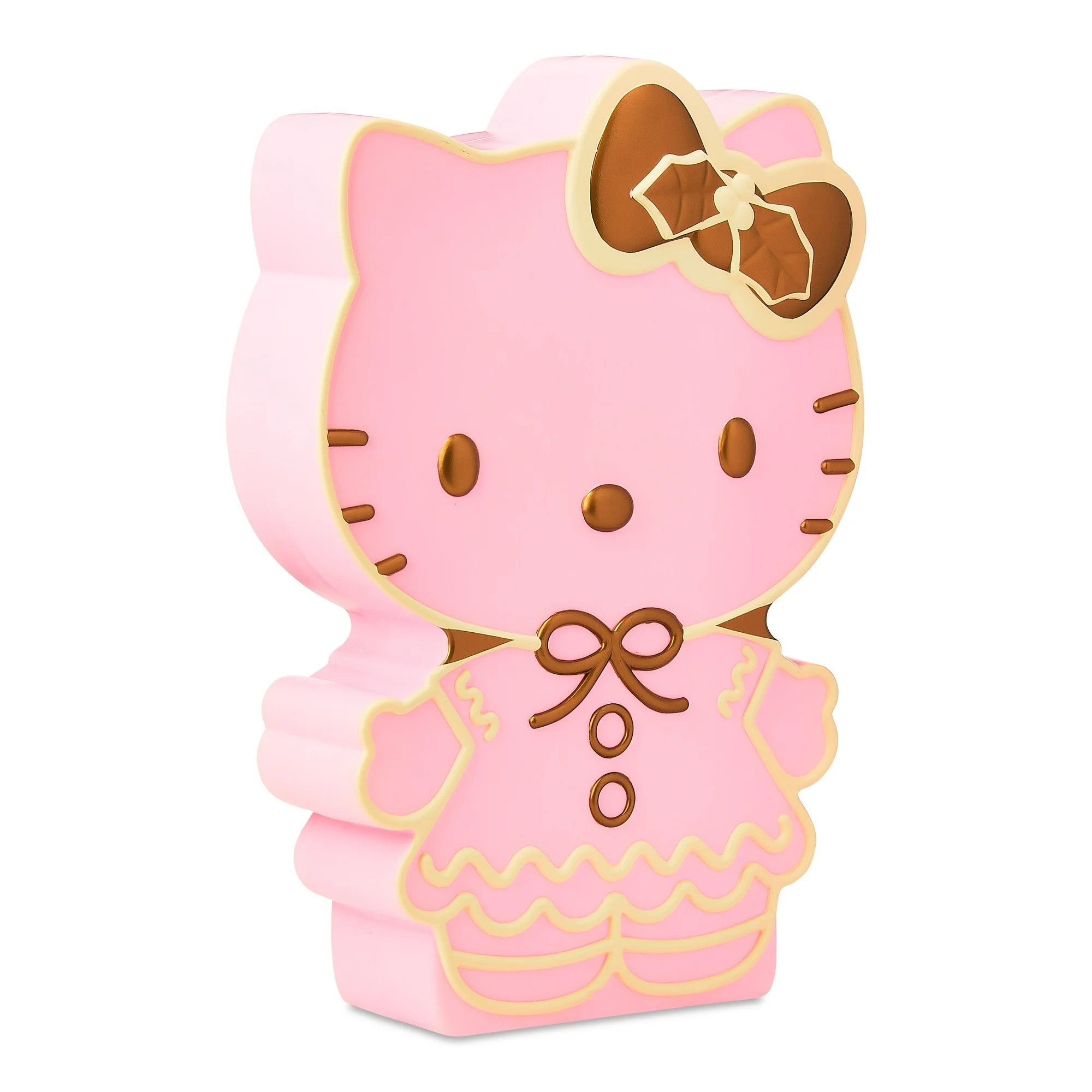 Lighted Blow Mold Outdoor Decor Pink Hello Kitty as Gingerbread 18.1 in x 25.9 in x 5.9 in 4.07 l... | Walmart (US)