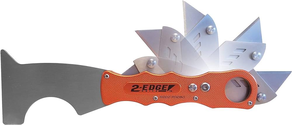2Edge Knife: Putty Knife and Utility Knife Combo, Zorr Corp ZH-412 | Amazon (US)